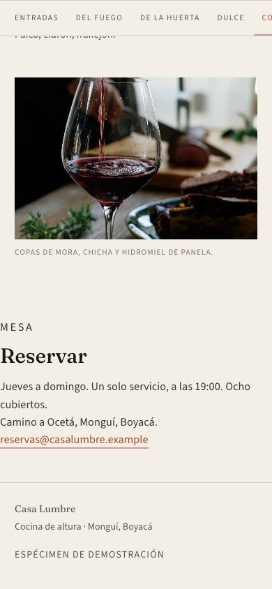Casa Lumbre